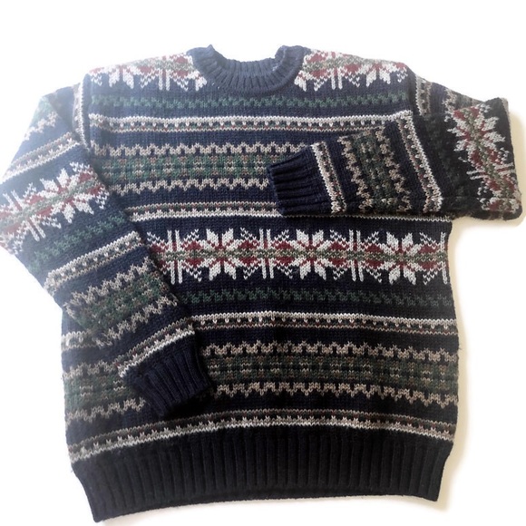 GAP Other - Vintage Gap Fair Isle Ski Sweater SZ M